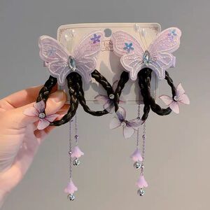 女童国风汉服头饰中发夹