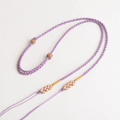 玉石吊坠专用绳桃花结项