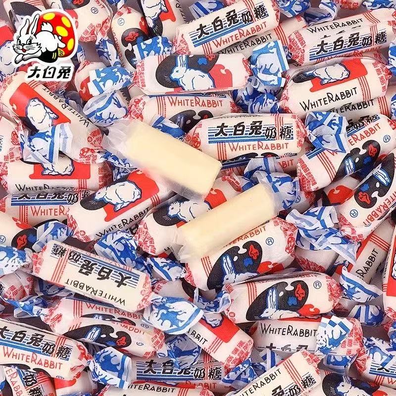 大白兔奶糖正品糖果散装批发结婚喜糖休闲老式怀旧零食品小吃糖果
