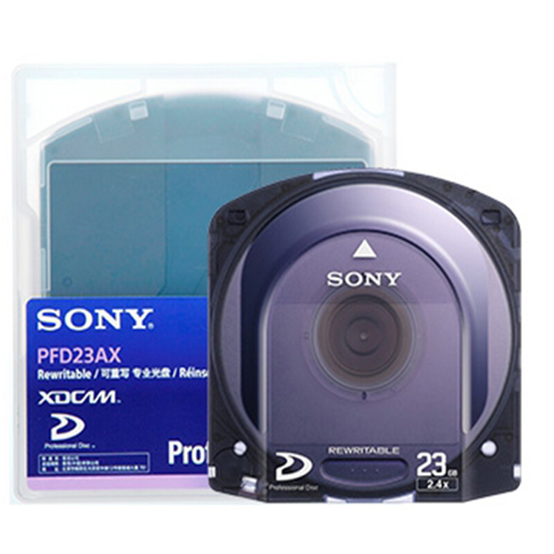sony/索尼pfd xdcam蓝光盘23g可重写高清 专业摄像机专用 sony-pfd23g
