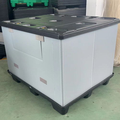 塑料围板箱物流周转折叠隔板隔层物料箱包装箱蜂窝板天地盖围板箱