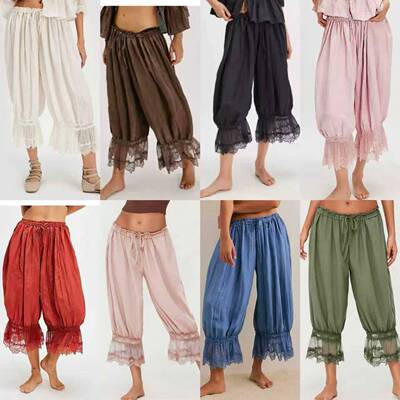Buenoble Forever Young Lace Bloomers Pants Women Cropped