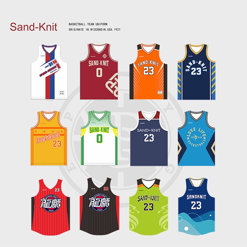 森耐特定制篮球服套装透气速干