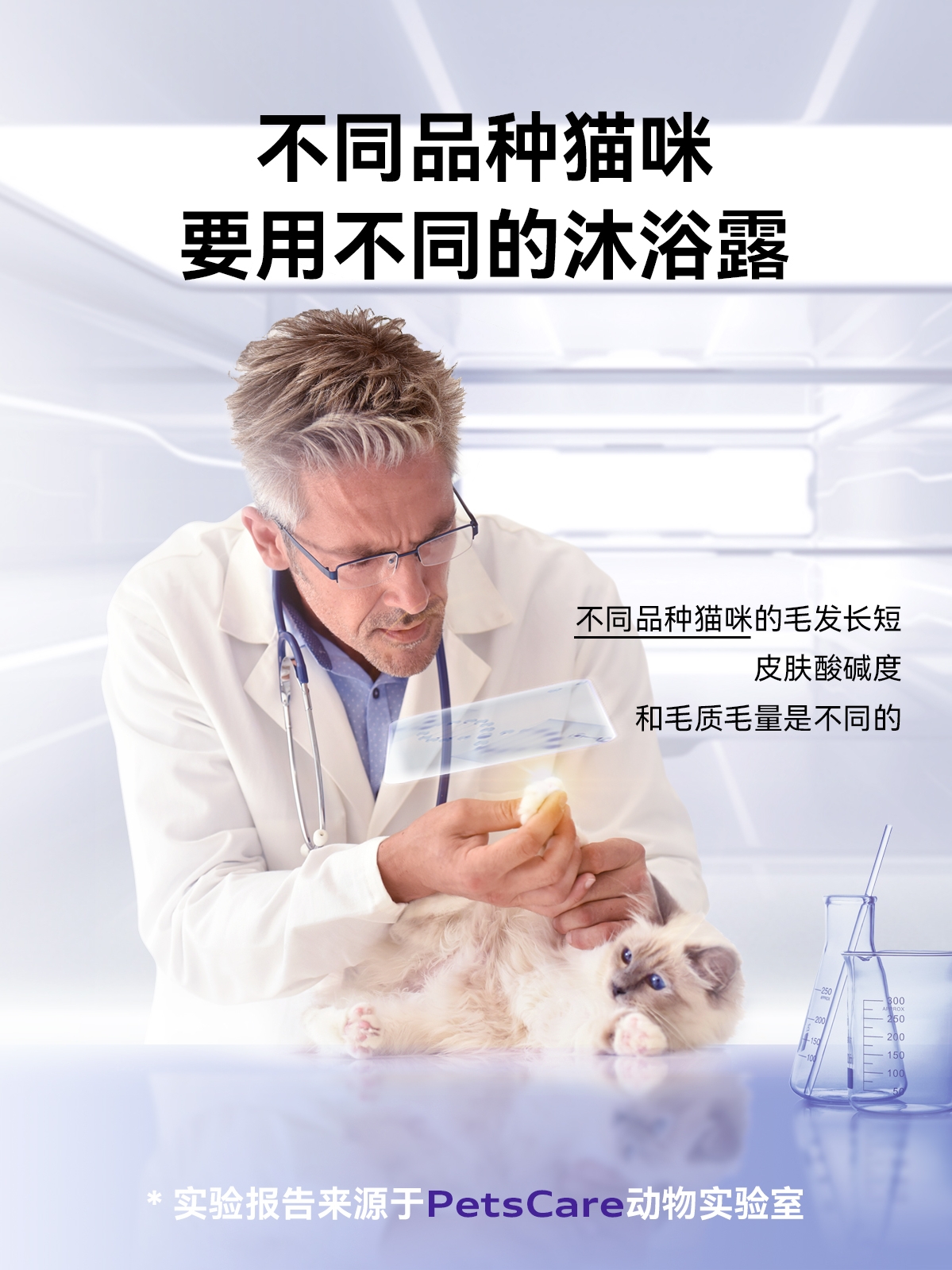 神经猫猫咪专用沐浴露猫用沐浴液洗澡抑菌除螨幼猫沐浴乳宠物用品