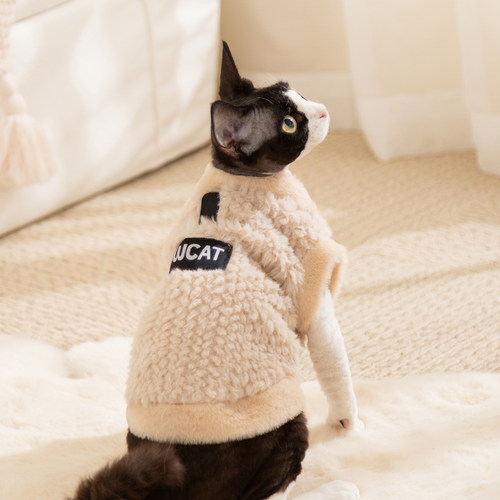 新品上市|秋冬款猫咪保暖绒衣
