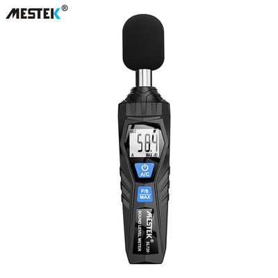 迈斯泰克噪音计分贝仪噪声测试仪声音仪器声级计测量仪家用测音量