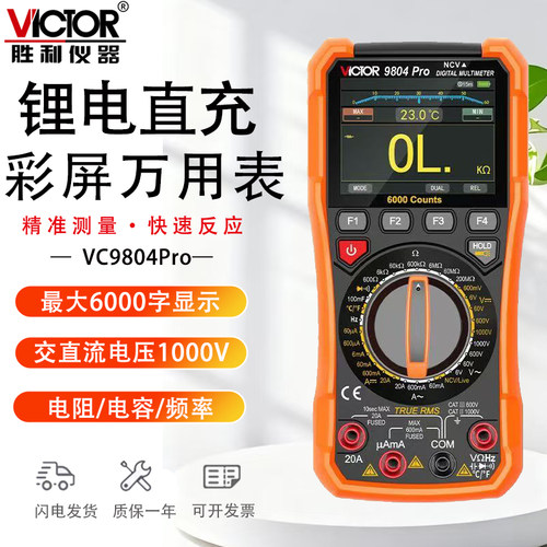 胜利VC9804Pro高精度智能防烧