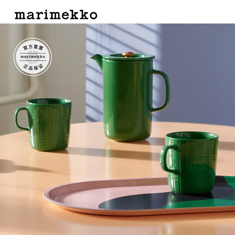【热销补货】Marimekko TIILISKIVI马克杯400ml/餐盘方盘