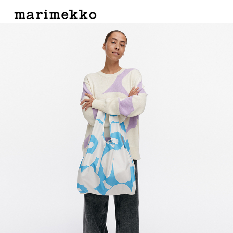 Marimekko【Unikko游霓可印花】25早秋新款帆布包手提袋商场同款