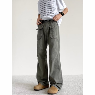 油腻客INSstudios潮流insstudlos美式高街小众工装裤男个性休闲裤