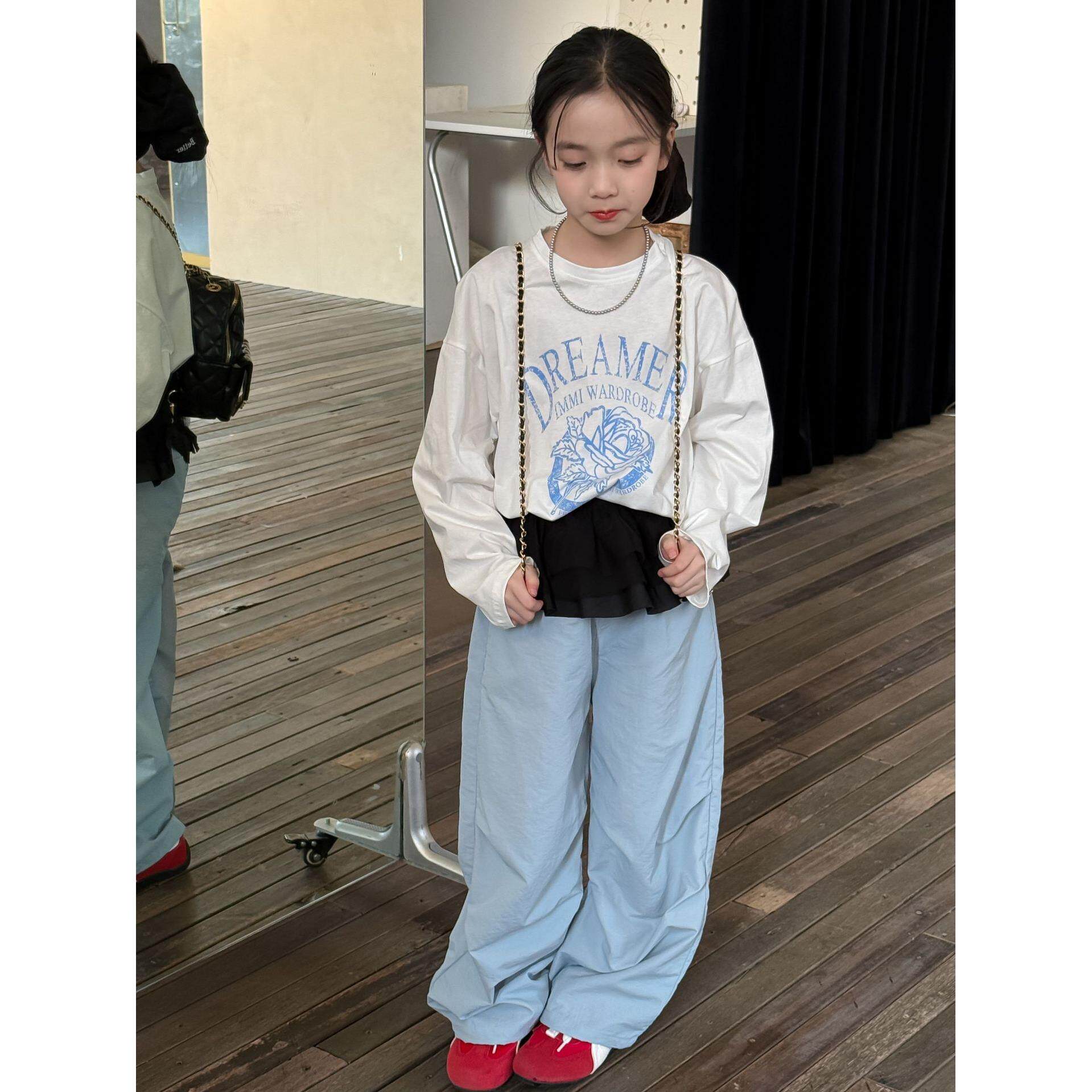TCkids2025 秋款 白T恤
