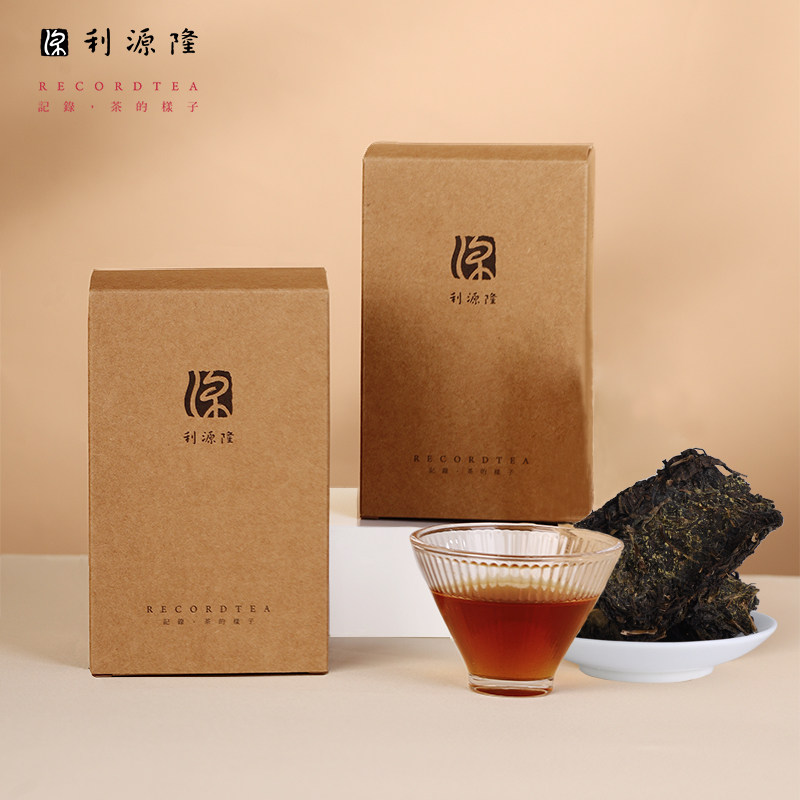 利源隆安化黑茶吴建利大师非遗传承人手筑金花茯砖茶叶品鉴装50g