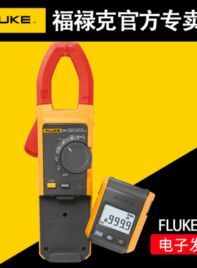 FLUKE福禄克交直流钳形万用表F381钳式真有效值高精度钳型电流表