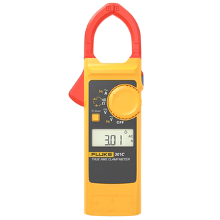 新款FLUKE福禄克钳形电流表轻薄便携多功能高精度钳形表F301A/B/C