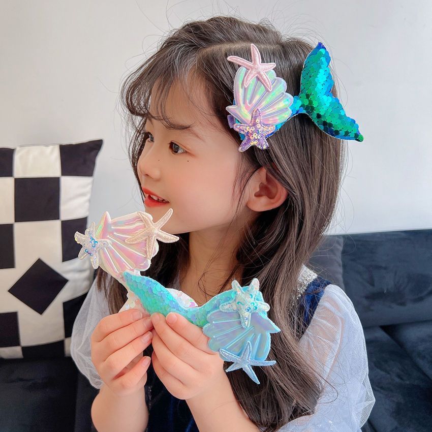 海洋主题头饰小女孩美人