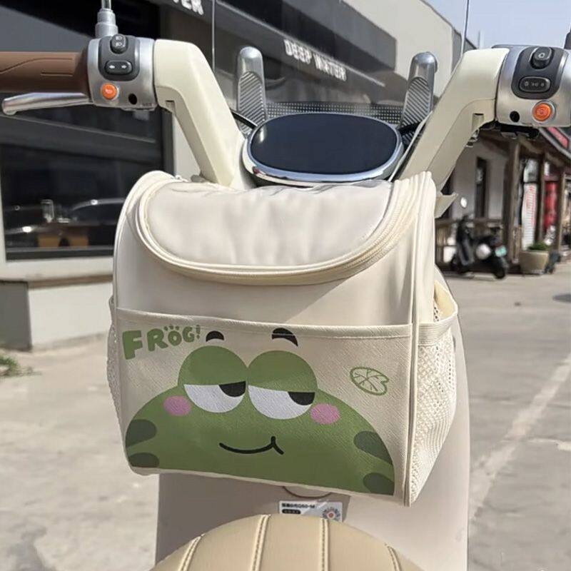 摩托车前置物袋电动车挂物包防水前置挂包电车充电器收纳包电瓶车