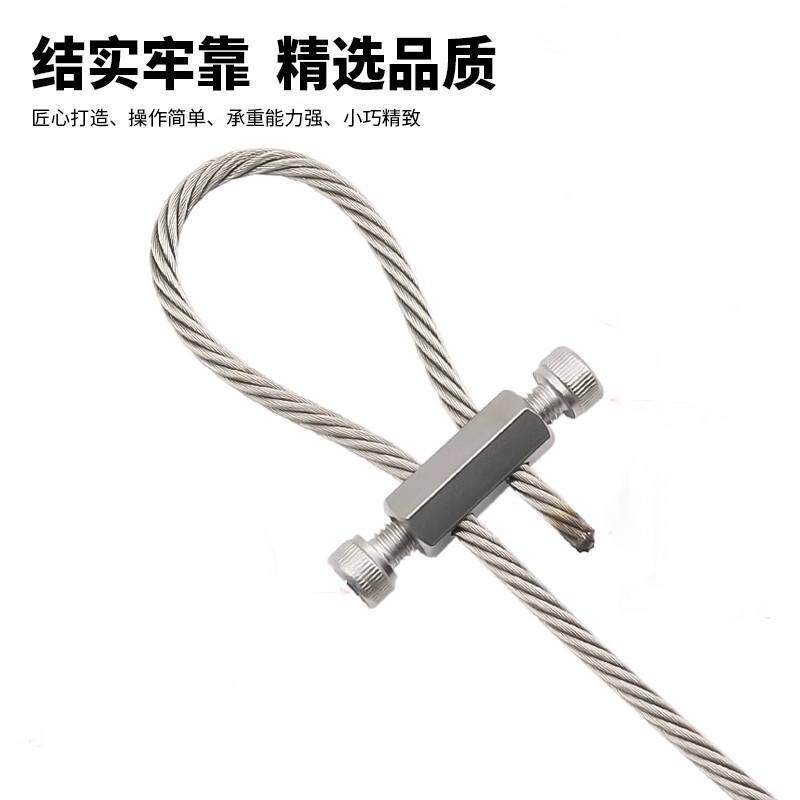 钢丝绳拉紧器自锁款不锈