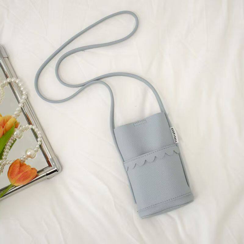 手机专用小挎包软皮手机包精致小巧简约风斜挎小包包可爱百搭迷你