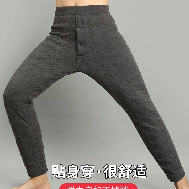 男女通用打底裤2026冬季棉裤内穿加绒德绒自发热超厚保暖裤加厚高