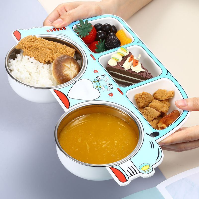 早餐盘小学生304不锈钢儿