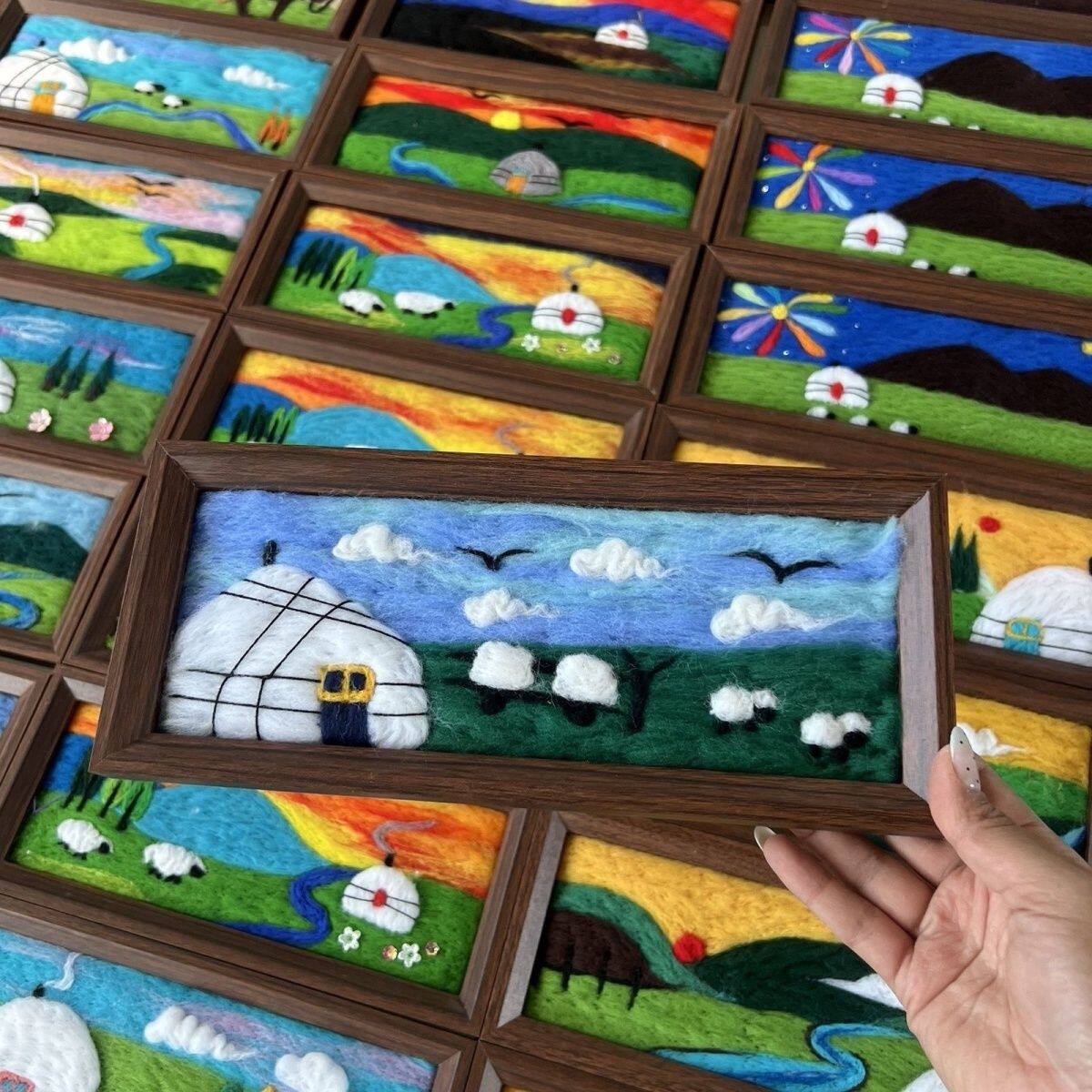 手工制作工艺品自己做草