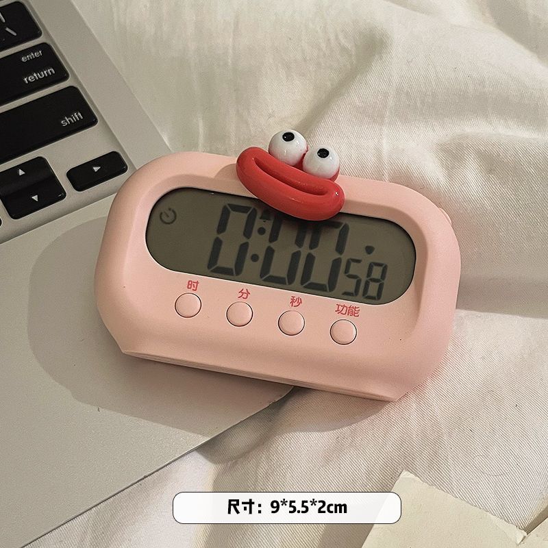 杯面计时器可爱计时器自律提醒考试学生学习两用时间管理桌面闹钟