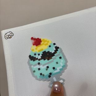 粗纹理烘焙布包边粗纹理烘焙布不搓泥反复使用拼豆烘焙布0.25mm