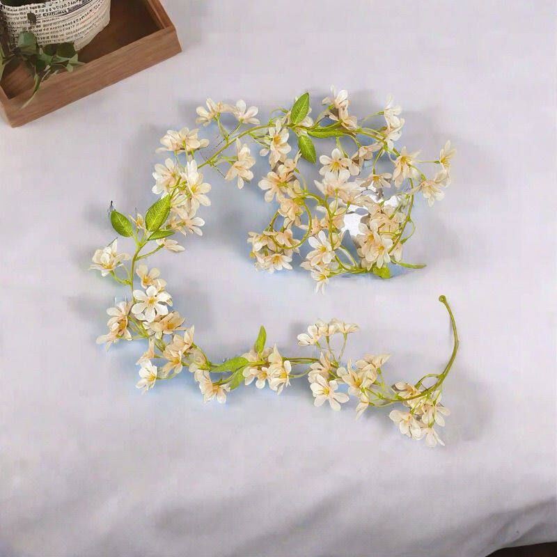阳台氛围感布置仿真花假