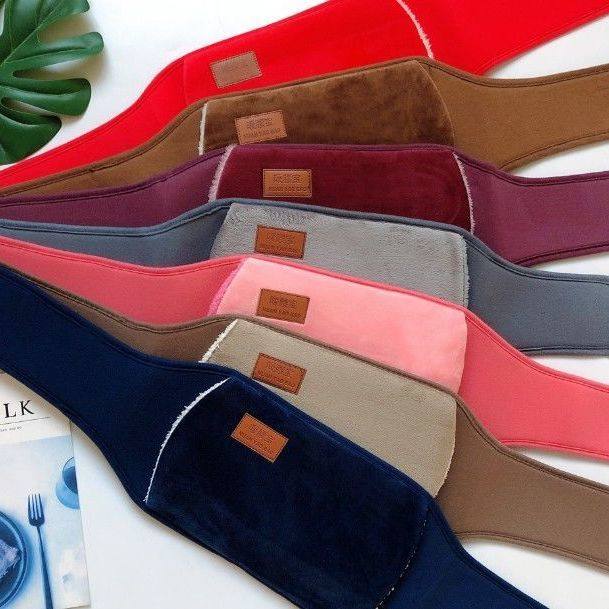 暖宝宝固定带热水袋套子暖腰护腰带卡通可爱适合20x27的热水袋防