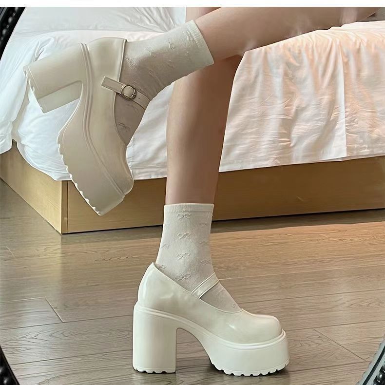婚纱专用增高鞋玛丽珍女图片