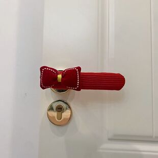门把手护套高级新家装饰品门挂件ins风房间氛围装扮新年挂饰门后