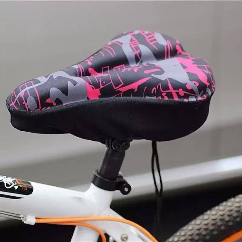 自行车座垫保护套自行车坐垫套山地车加厚硅胶座垫公路车海绵座套