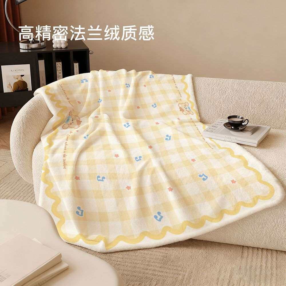 适合午睡的小毯子卡通可