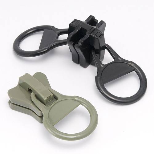 塑料拉链头大号树脂锁头1