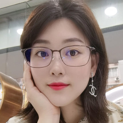 PLAK眼镜框女近视可配超轻素颜显脸小眼镜防蓝光辐射抗疲劳眼睛架