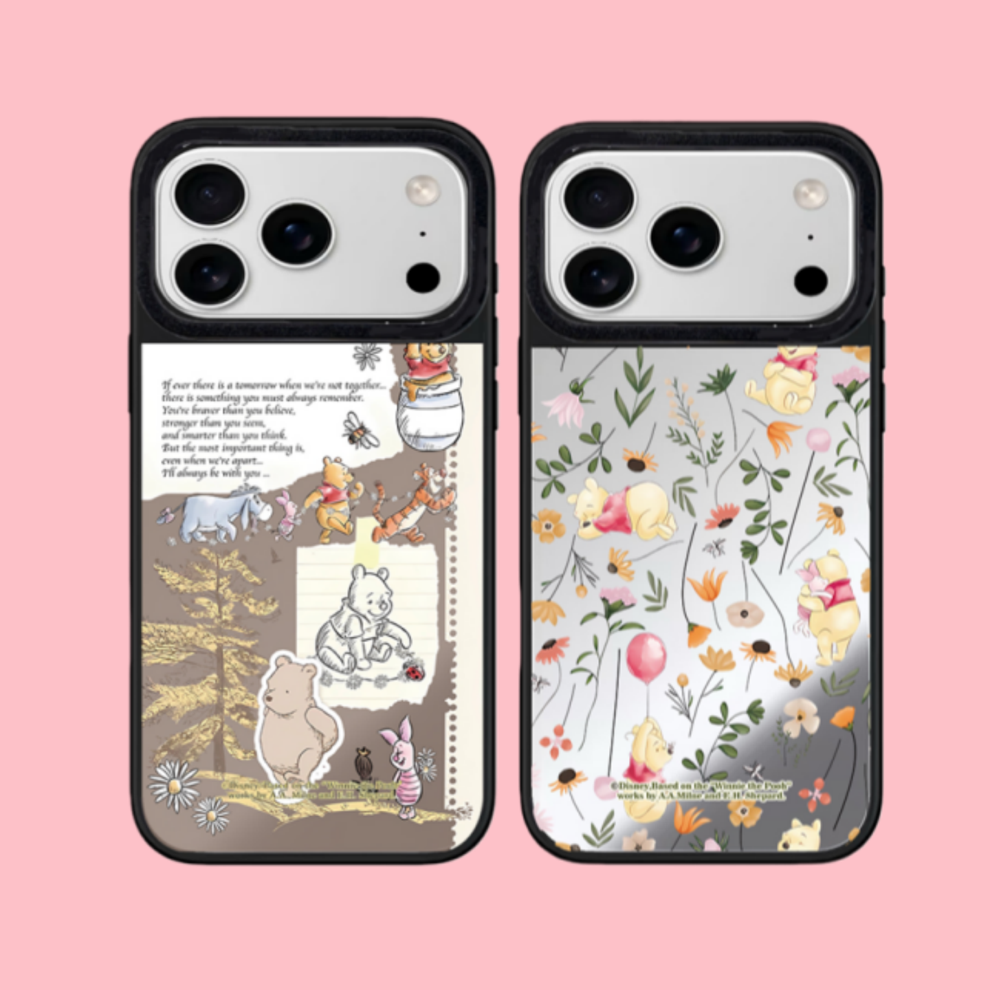 【韩国代购】新款小熊维尼日记适用苹果17/16promax手机壳iphone15/14pro/plus保护套13/12磁吸Magsafe11防摔