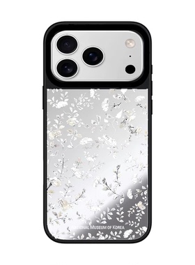 香港代购CASE白色小碎花镜面适用苹果17promax手机壳iphone16pro保护套15plus防摔14/13/12磁吸Magsafe潮牌11