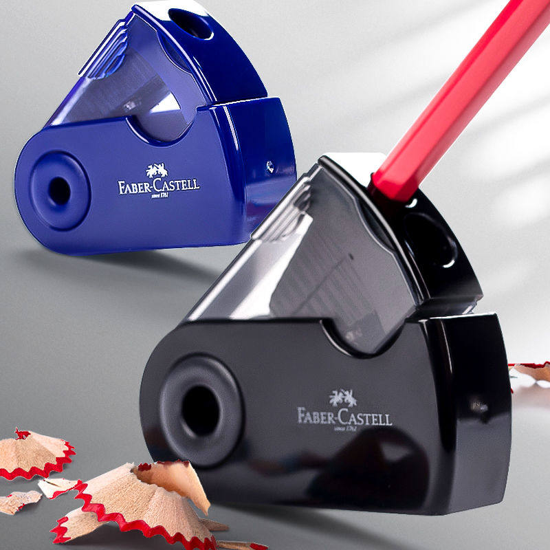 德国辉柏嘉手摇卷笔刀美术生专用素描小型便携式铅笔速写削笔器儿童小