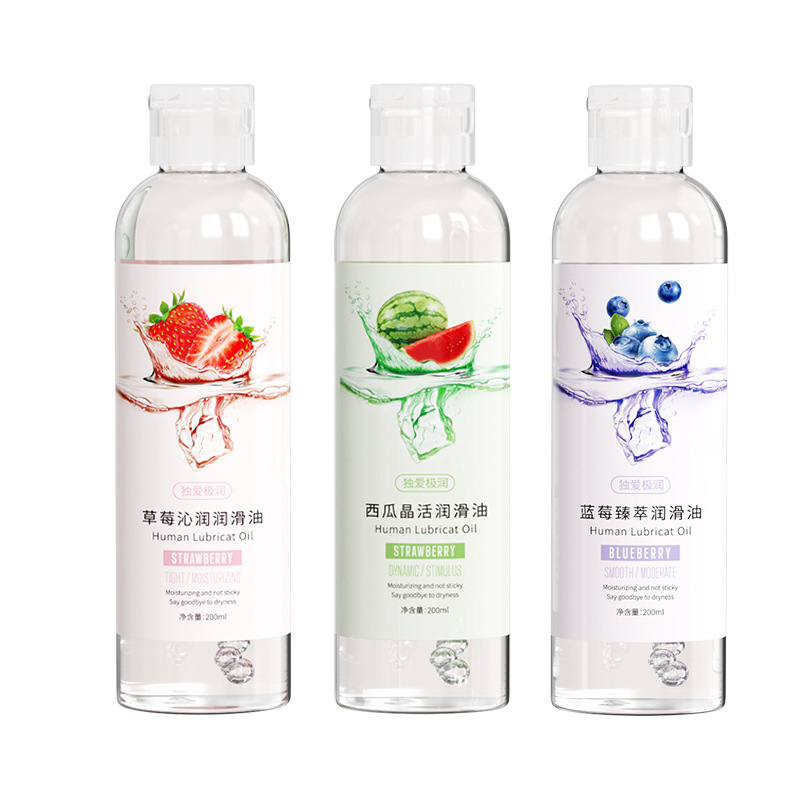 独爱极润果味润滑液独爱私处草莓西瓜蓝莓润滑油