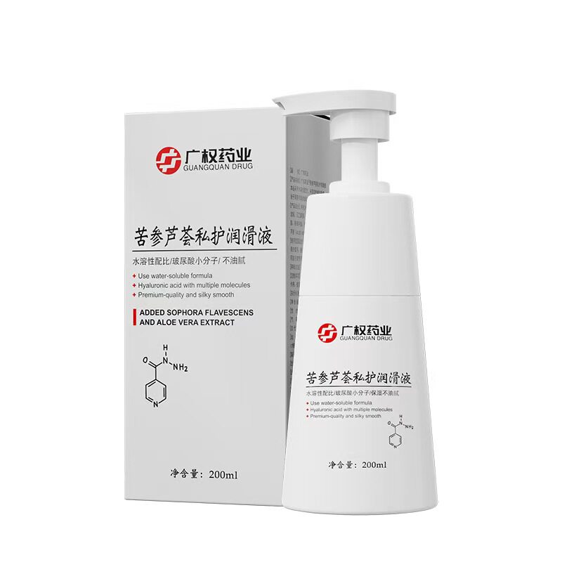 独爱苦参芦荟人体润滑油液200ml天猫正品