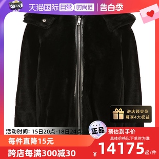 安普里奥阿玛尼精品女士休闲皮衣 EMPORIO ARMANI 自营