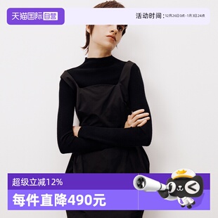 Marc Polo 商场同款 女 一体成型半高领绵羊毛针织衫 自营