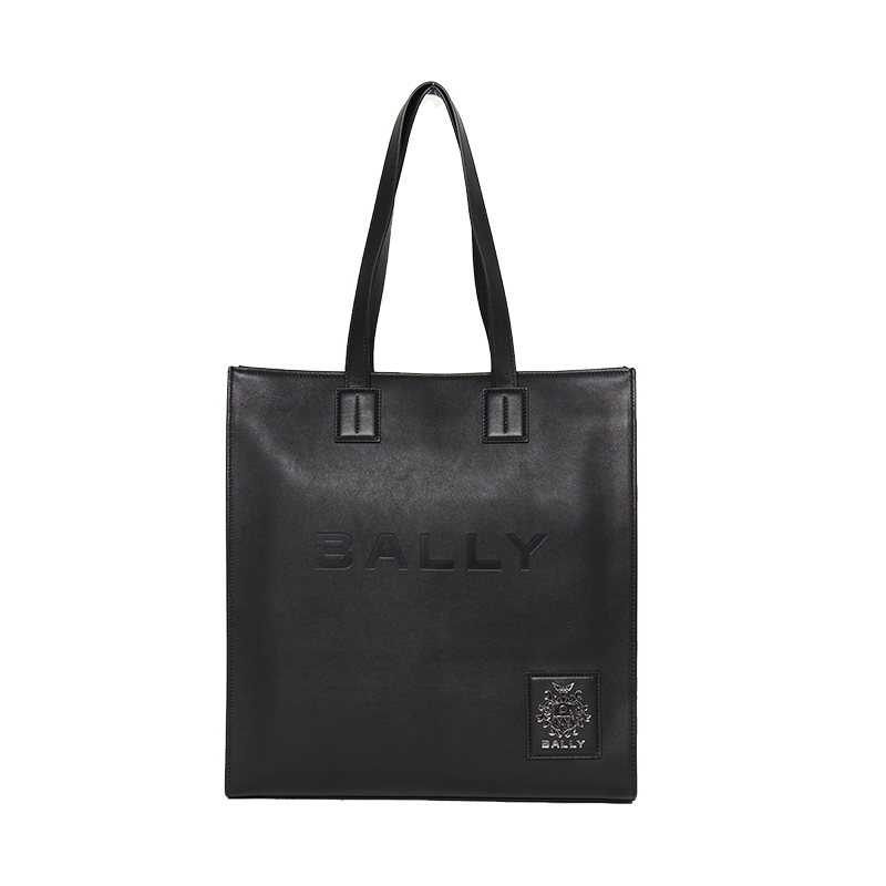BALLY/巴利时尚女士牛皮托特包