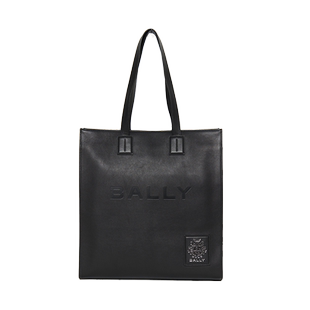 【自营】Bally/巴利经典时尚女士牛皮手提购物袋托特包6308508