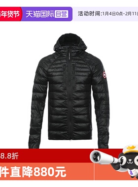【自营】Canada Goose男士轻量化保暖鹅绒连帽拉链羽绒服外套