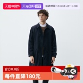 自营 商场同款 Marc Polo 可收纳抗皱落肩宽松长款 风衣男
