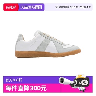 Margiela馬吉拉情侶款 Maison 德訓(xùn)鞋 自營 麂皮絨面系帶休閑鞋
