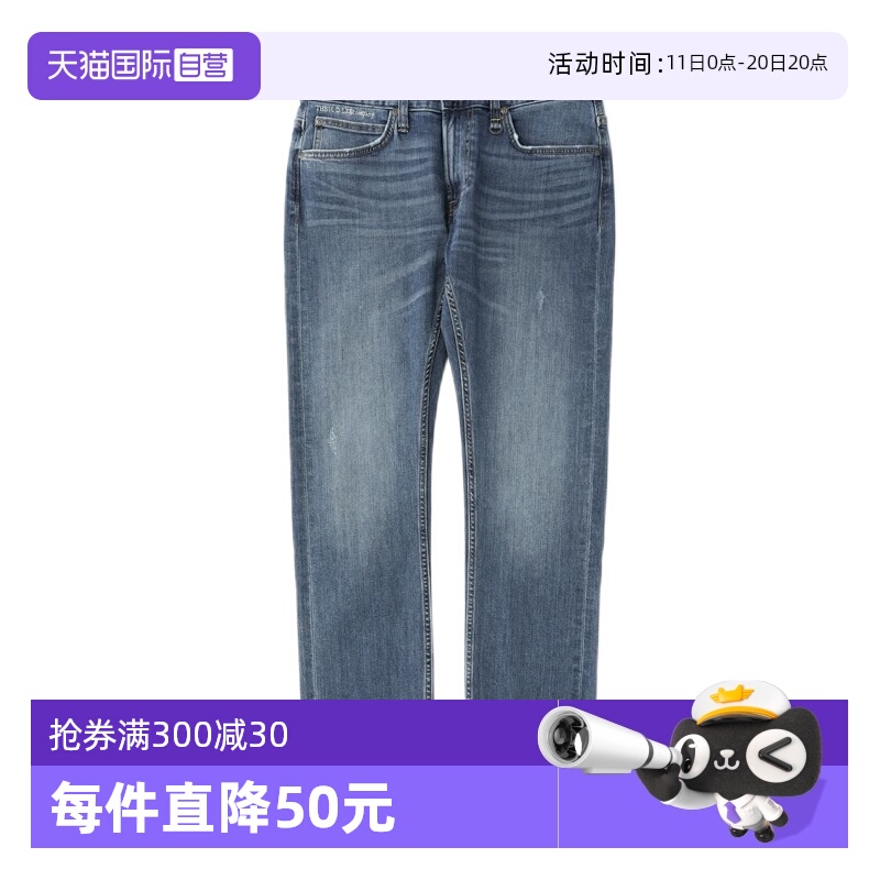 Lee宽松直筒休闲潮流百搭牛仔裤
