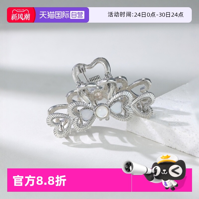 发夹抓夹后脑勺高级感发量少气质