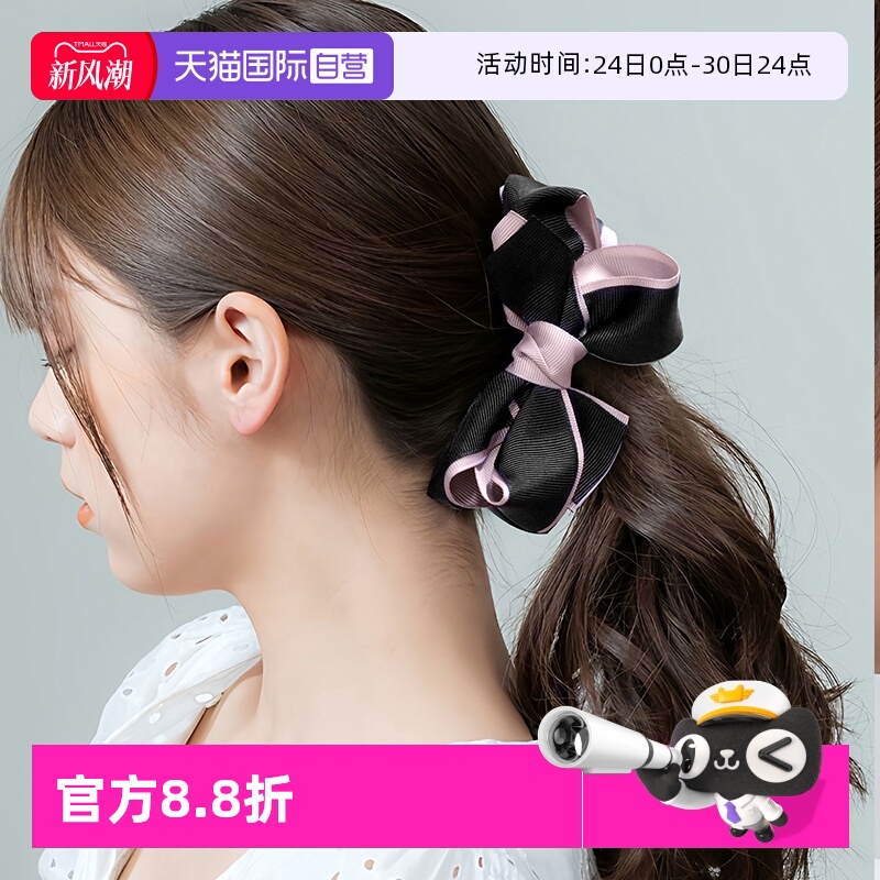 OSEWAYA竖夹蝴蝶结布艺